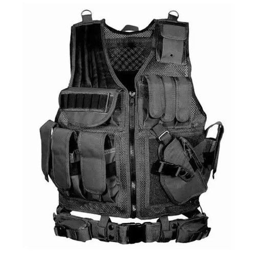 Molle vest adjustable combat - vest,
