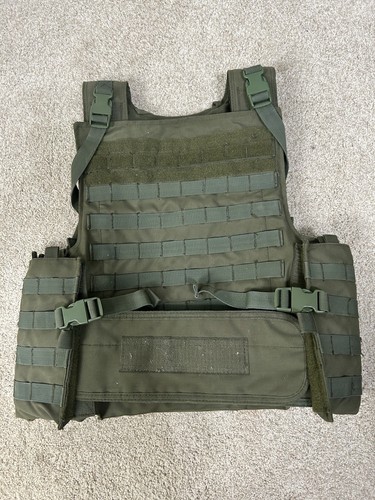Military green modular vest - military,