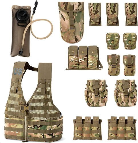 Molle flc vest capricorn camo - molle,
